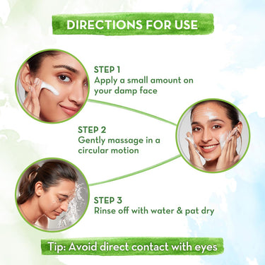 Mamaearth Neem Pimple Clear Face Wash With Neem & Salicylic Acid|Fights Pimples|Reduces Marks|Purifies Skin|Gently Cleanses|Controls Excess Oil|For All Skin Types|For Men And Women|150 Ml